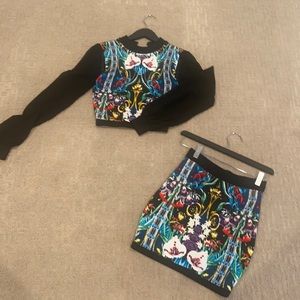 Bebe skirt set